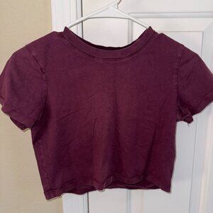 Cotton On Maroon Baby Tee